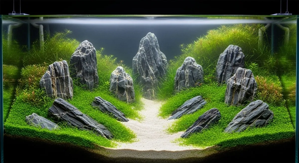 Beautiful aquascape
